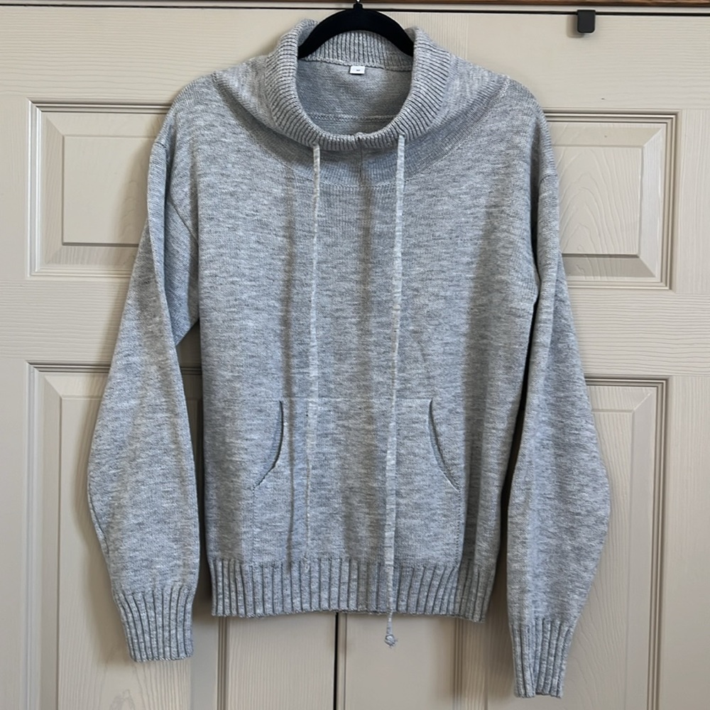 Cowl neck sweater